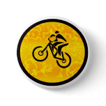 Bike Sun Dialed Pinback Button