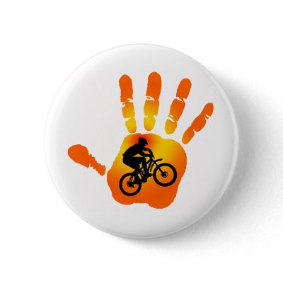 Bike Sun Raised Buttons by ninuno