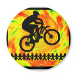 Bike The People Fridge Magnet