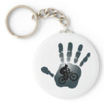 Bike Wet Grey Key Chain