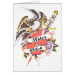 biker and bitch cards
