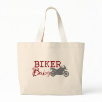 Biker Baby Tote Bag