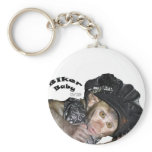 Biker Baby Key Chain