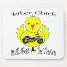 Biker Chick Mouse Mats