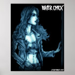 Biker Chick Posters