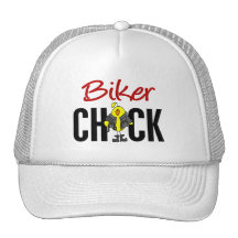 Biker Chick Trucker Hat