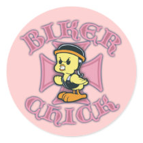 Biker Chicklette Sticker