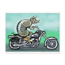 Biker Dillo Post Cards