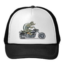 Biker Dillo Trucker Hat