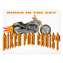 Biker For Christ Custom Invite