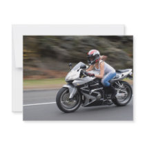 Biker Girl Photo