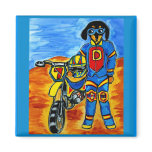 Biker Joanne magnets