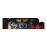 Biker Pug Bumper Sticker