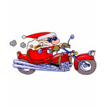 Biker Santa t-shirts