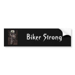 Biker Strong bumper stickers