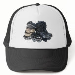 BikerLeather033109 Trucker Hats