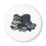 BikerLeather033109 Fridge Magnet