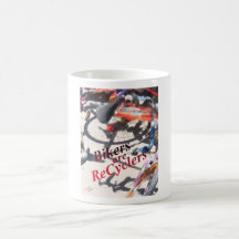 Bikers are ReCyclers 4 mug