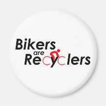 Bikers are ReCyClers magnet