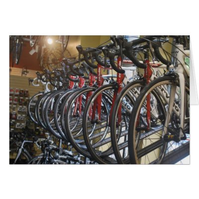 Bikes Greeting Cards by Artarazzi