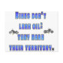Bikes don't leak postcard