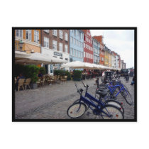bikes nyhavn postcards