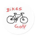 Bikes stickers