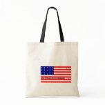 Bikini Atoll, Panama flag Canvas Bags