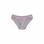 Bikini Briefs embroidered shirts