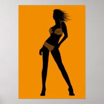 bikini girl 5 poster