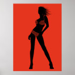 bikini girl 6 poster