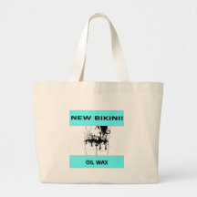 Bikini Oil Wax Tote Bags