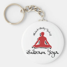 Bikram Yoga Key Chain