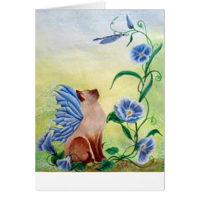 Bilbo and the Damselfly Greeting Cards by MagicalTails