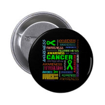 Bile Duct Cancer Awareness Collage Pins