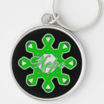 Bile Duct Cancer Hope Unity Ribbons Key Chains