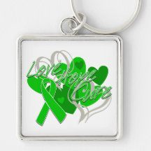 Bile Duct Cancer Love Hope Cure Keychains