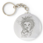 Bill button keychain