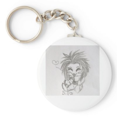 Bill button key chains by Bradlyee