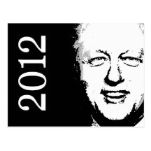 Bill Clinton 2012 Postcard