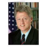 Bill Clinton Greeting Card