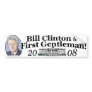 Bill Clinton for First Gentleman! Bumper Sticker 