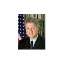 Bill Clinton Photo Cut Out