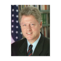 Bill Clinton Post Card