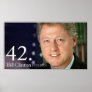 Bill Clinton Poster