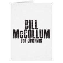 Bill McCollum For Governor 2010 Greeting Cards