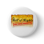 Bill of Rights - Void where prohibited Pinback Buttons
