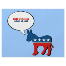 Bill O'Reilly is full of Shit Flyer Design