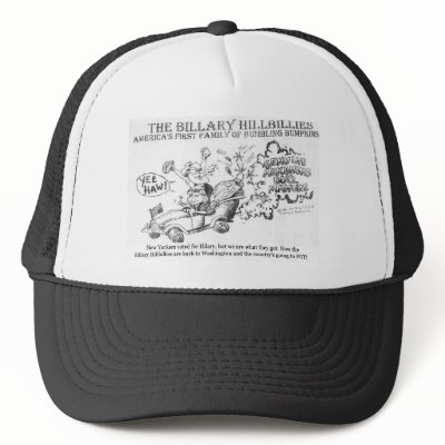 Billary Hillbillies Trucker Hats by obamabinladen