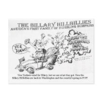 Billary Hillbillies Postcard